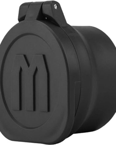 Monstrum Rubberized Flip-Up Rifle Scope Lens Covers (Eyepiece | 43-48 mm/1.7-1.9 inch Diameter)