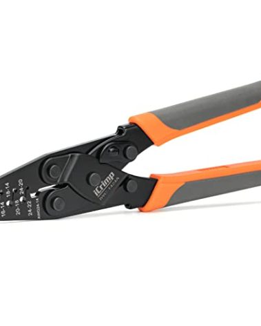 iCrimp IWC-1424A Crimping Tools for Deutsch DT Series Stamped & Formed Contact, Open Barrel Terminal Crimping Tool, AWG14 to AWG24 Wire Crimper
