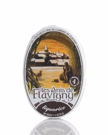Liquorice Flavored Hard Candy 50 g by Les Anis de Flavigny