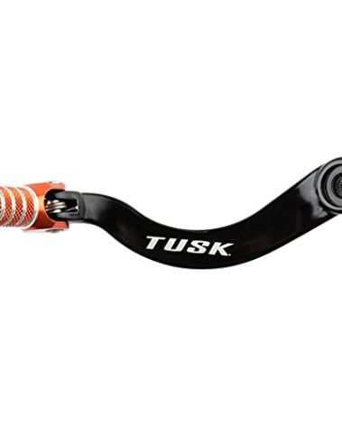 TUSK Folding Shift Lever Black/Orange Tip for KTM 690 Enduro R 2019-2024