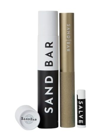 SandBar Callus Remover Tool, File for Hands, Durable Aluminum Tool Callus Shaver, Palm and Heel Dead Skin Removal, Includes Nourishing Salve, Ideal for Athletes, Climbers, and Gym Enthusiasts - Gold