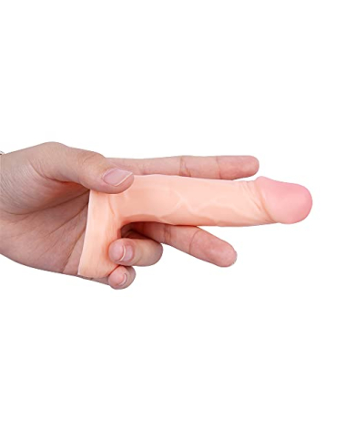Small Realistic Dildo for Beginners, Anal Plug Dildos for Women/Men/Gay, Adult Sex Toys for G spot Stimulator Anal Plug Training Sets (Flesh)
