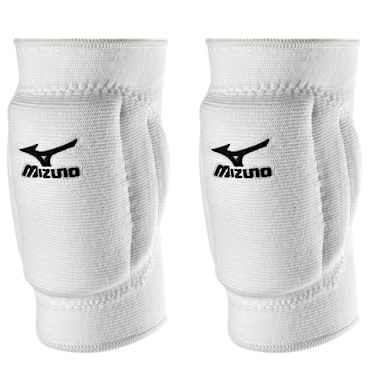 Mizuno T10 Plus Kneepad, ADULT Volleyball Kneepad, Adult - White, One Size, 480121.0000.10.ONE