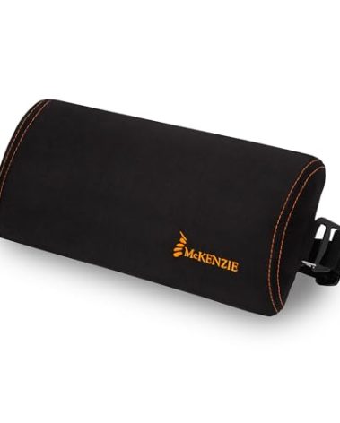 OPTP The Original McKenzie Signature Slimline Lumbar Support - Lumbar Support Pillow for Office Chair and Car Seat Back Support – Back Cushion for Smaller Body Types