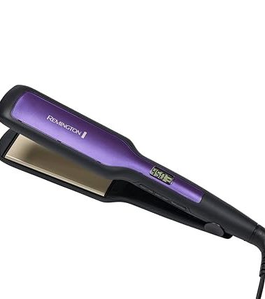 Remington 1 3/4" Flat Iron, Hair Straightener with Anti-Static Technology, 30-Second Heat Up & 60 Minute Auto Shut-Off, 30% Longer Ceramic Floating Plates, Titanium + Ceramic Coating