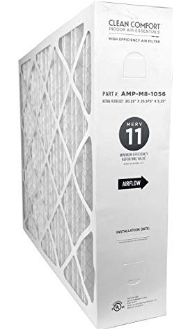 Clean Comfort AMP-M8-1056 - 20" x 25" x 5" Media Air Filter, MERV 11