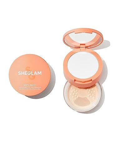 SHEGLAM Insta-Ready Face Powder Loose Under Eye Setting Powder - Bisque