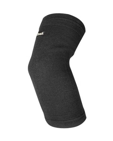 Back on Track Classic Elbow Brace 2-Way Stretch 1200 with Welltex Technology, Black, Medium