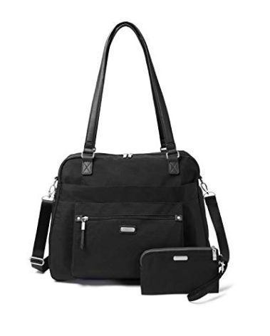 Overnight Expandable Laptop Tote - 16.5"x13.5" Lightweight Weekender Carry-on Travel Bag for Women
