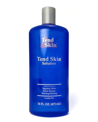 Tend Skin Razor Bump, Ingrown Hair Solution for Unsightly Razor Bumps, Ingrown Hair and Razor Burns, Post Shaving and Waxing Toner for Men and Women, Made in USA, 16 Oz