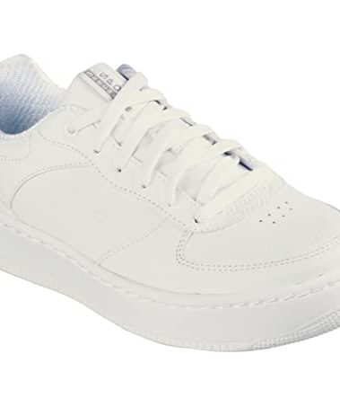 Skechers Women's Court Classics Sport Court 92 - Illustrious, White, 6.5 M