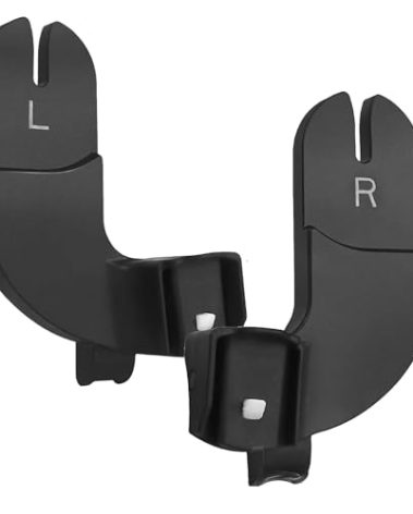 Car Seat Adapter Compatible with Baby Jogger City Select, City Select 2, and City Select LUX Strollers for Graco Strollers Replacement Accessories-Black