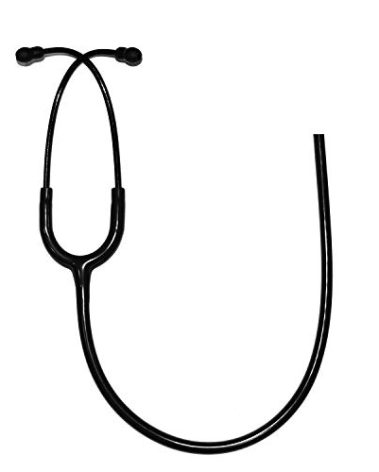 (Stethoscope Binaural) Replacement Tube by Reliance Medical fits Littmann® Classic III Stethoscope - TUBING (All Black)