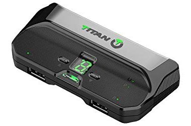 Titan Two Device NEW Model [Programmable Scripts, Macros, Mods, Remapping, Keyboard, Mouse] Advanced Crossover Gaming Adapter and Converter for PlayStation 4 PS3 Xbox One 360 Nintendo Switch