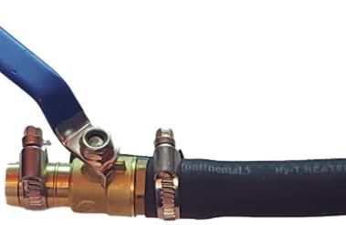 MUZZYS A/C HACK KIT Fits: Ram 2019 2020 2021 2022 1500 2500 3500 Trucks with Weak/Warm Air Conditioning from Factory, Heater Core Blend Door By-Pass Mod Fix, W/Clamps Hose Shut Off Valve, Gas & Diesel