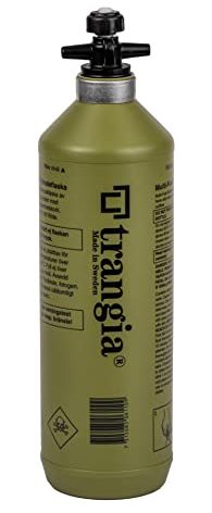 TRANGIA Fuel Storage Bottle | Easy Fill Cap | Green, 1L