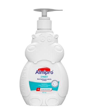 almipro Syndet Baby Hair and Body Wash with Oatmeal and Aloe Vera. 400 gr. - 14 Oz.