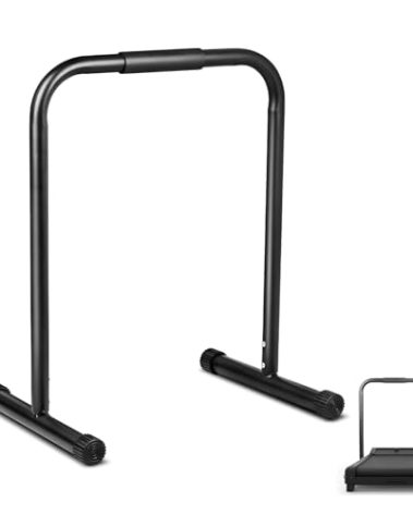 VANEST Handle Bar for Walking Pad Compatible with Walking Pad 19.7'' Wide, Adjustable Handrail Height (31.5-37.4in), 330lbs Capacity, Stable Design for Home Office
