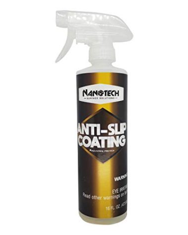 Nanotech Surface Solutions Anti-Slip Coating - Increases Friction Coefficient- Reduces Slip & Fall Accidents Due to Wet Floors - For Polished Granite, Porcelain & Ceramic Tile (16 Oz.)