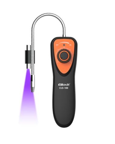 Elitech Refrigerant Leak Detector, CLD-100 Freon Leak Detector Car HVAC Halogen Refrigerant Leak Detector CFCs HCFCs HFCs