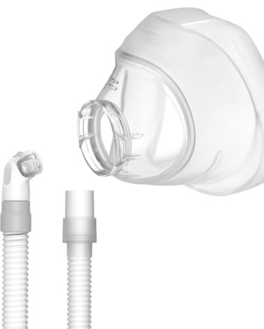 Cushion and Short Hose for N20 Medium, Frame is Needed for Connect (NOT INCLUDED), N20 Nasal Cushion with Tube Supplies, Soft and Full Air Seal, MEDICOLOR Supplied