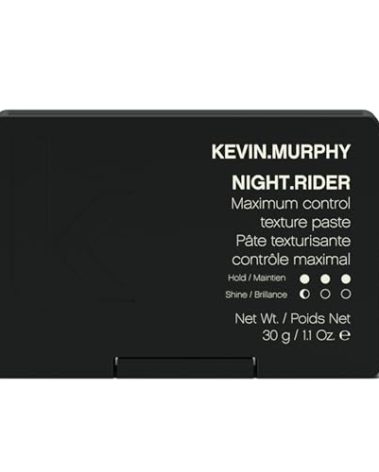 KEVIN.MURPHY NIGHT.RIDER - Strong Hair Paste - For All Hair Types - Hair Moulding Paste - Boosts Hair Shine - Strong Hold Hair Care - Matte Texture - Travel Size - 30 g / 1.1 oz