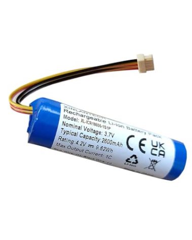 XINLANTECH 2600mAh Battery Replacement for Vtech VM3252/﻿ VM3254/ VM3258/ RM2851/ VM923/ VM924/VM934/ RM2771 Baby Monitor Snom C300 Conference Speakerphone Battery