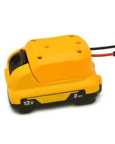 IRONFACE Adapter for DWALT 12v Max Battery with 30A Fuse, Power Connector, Power Tool Battery Converters， for DIY Electronic Projects Such as 12v Lights Mechanics Motors Cart etc.