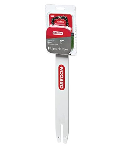 Oregon 16-Inch Replacement Chainsaw Bar and S55 AdvanceCut Chainsaw Chain Combo, 55 Drive Links, Pitch: 3/8", .050" Gauge (105668), fits several Stihl models, Grey
