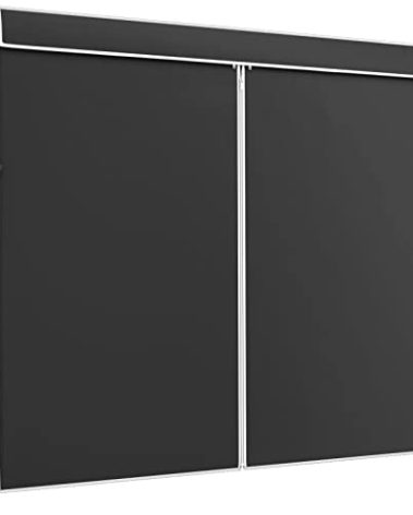 VIPEK Cover ONLY for V40/V40S/V40S i1/V40 Pro Garment Rack, Dustproof Oxford Fabric Clothing Rack Cover with Zipper, 77" L X 16.9" W X 73.8" H, Black