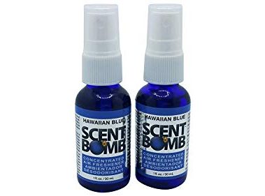 Scent Bomb Air Freshener: Hawaiian Blue (2 Pack)
