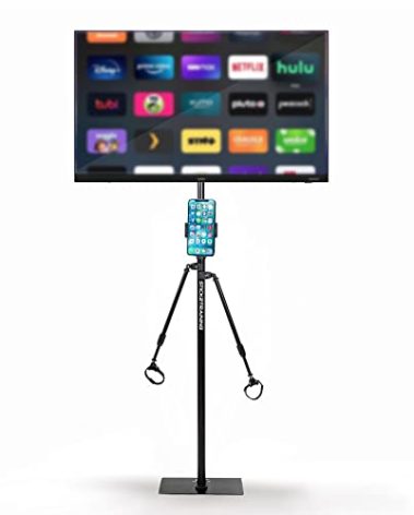 Stick2Training's Extra-Tall TV, VESA Stand Mount for Treadmill, Walking Pad, Under Desk Treadmill, Stand Up Desk - Keep You Productive or Entertained While You Work Out!