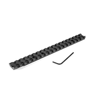 EGW Tikka T3 & T3x Picatinny Rail Scope Mount – 0 MOA, CNC Machined 6061 T6 Aluminum, Matte Black, Made in USA, Includes Mounting Hardware