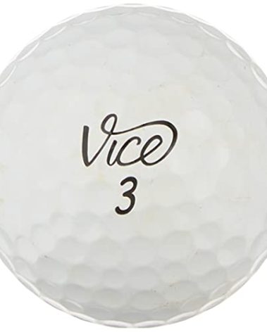 Vice Golf Ball Mix - 100 Near Mint Quality Used Golf Balls (AAA Pro Pro Soft Tour Drive GolfBalls), White (100PK-Vice-3)