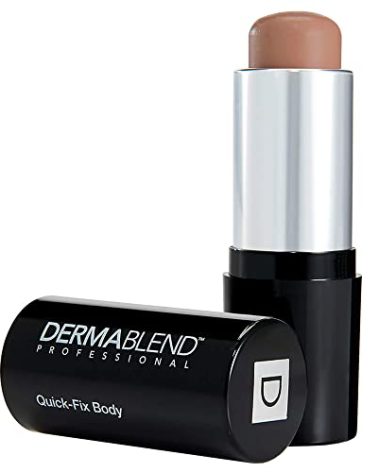 Dermablend Quick-Fix Body Makeup Full Coverage Foundation Stick,Water-Resistant Body Concealer for Imperfections & Tattoos,0.42 Oz,65W Bronze: For tan skin with warm undertones and a hint of bronze