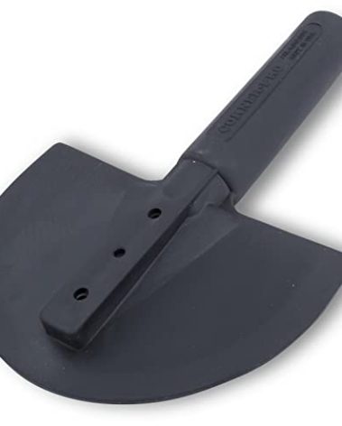 MARSHALLTOWN Rubber Wipe Down Blade, Cleans Excess Mud From Joints Wider than 90-Degrees, Sturdy Rubber Material, Threaded Handle Adapter, 6-3/4 Inches x 9-7/8 Inchces, 30
