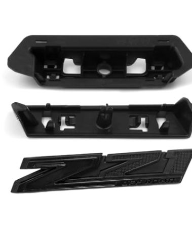 1 Grille Z71 Off Road Front Emblem 3D Badge Compatible with 2019-2025 Silverado Tahoe Suburban RST 1500 HD 2500 HD 3500HD 84384428 Offroad (Black)