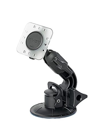 PIVOT - Single Suction Cup Mount - Professional Pilots - Multi-Angle Display & Ideal Viewing - for Aircraft, Vehicle, Desktop & Any Non-Porous Surface - Adjustable & Sturdy - Aviation & Flight Gear