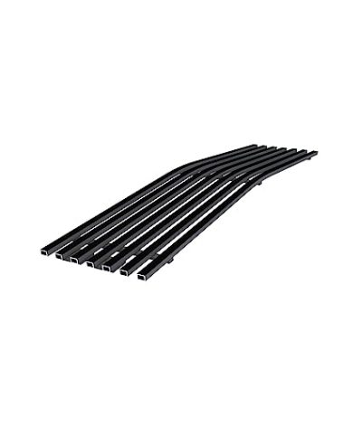 APS Compatible with Chevy Silverado 2500 HD 3500 HD 2015-2019 Lower Bumper Black Billet Front Grill Grille Insert C66319H