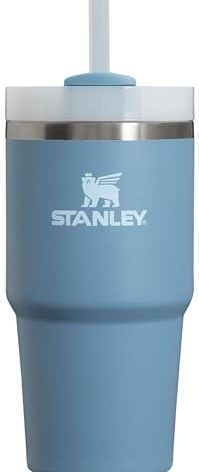 Stanley Quencher H2.0 Tumbler with Straw 20 oz | Flowstate 3-Position Lid | Cup Holder Compatible for Travel | Insulated Stainless Steel Cup | BPA-Free | Indigo