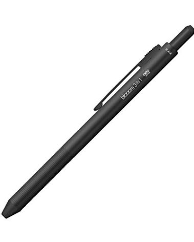 Auto MF-25B3-GY Multi-Function Pen, Bloom, 3-in-1, Iron Gray