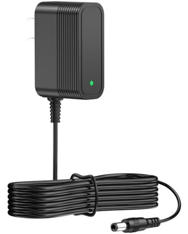 Charger for Bissell Pet Stain Eraser 2837 2842 2846 2877 Power Cord for Bissell 1624554 Vacuum Cleaner Adapter Supply Cord