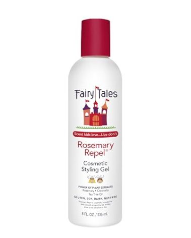 Fairy Tales Rosemary Repel Daily Kids Hair Gel – Kids Like the Smell, Lice Do Not, 8 fl oz. (Pack of 1)