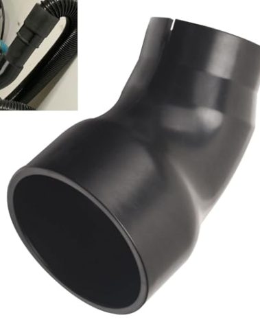 Miter Saw Vacuum Adapter (2 1/2") Compatible with Mak-ita Miter Saws Dust Collection Chop Saw, Construction Shop Vac Attachment