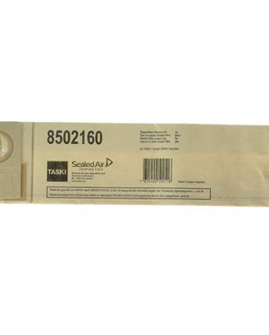 Diversey taski jet 38/50 double filter paper vacuum bags, 10/carton