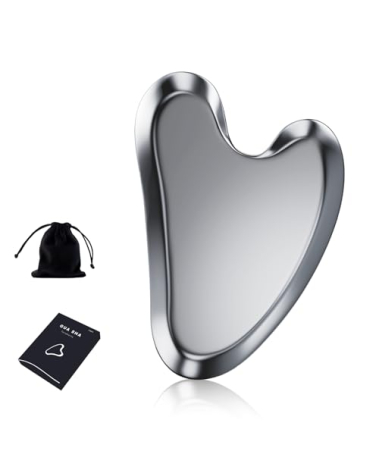 ZminRN Terahertz Gua Sha Facial Tools Guasha Tool for Face Body Gua Sha Stone Lymphatic Drainage Massager