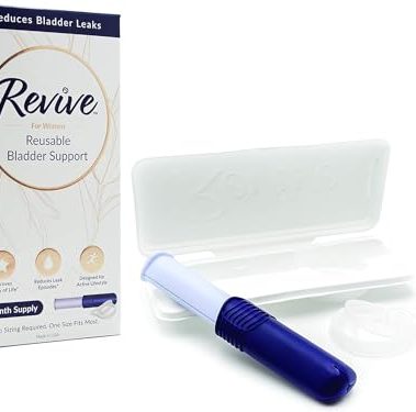 Revive Bladder Support Pessary for Women | Reusable Vaginal Device for Stress Incontinence & Leak Control | Comfortable Alternative to Pads & Liners | Womens Health Support | 1 Pack, One Month Supply