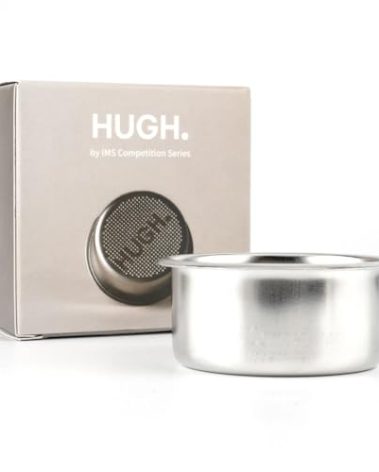HUGH, by IMS 51 mm Precision Filter Basket Competition Series Coffee Filter Basket Stainless Steel Portafilter Basket, 14-18 grams compatible with Leverpresso H26