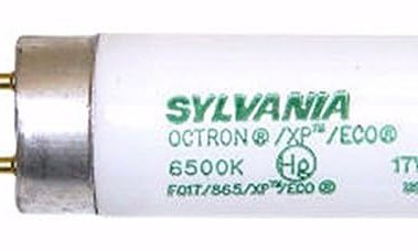Sylvania Fluorescent 24" 17W T8 Lamp, 6500K Daylight, Coated, 1 Pack