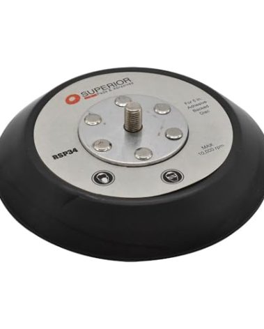 Superior Pads & Abrasives RSP34 5" Dia No Vacuum Holes PSA/Adhesive Back Sander Pad Replaces OEM# 13700, A14390 & 699999